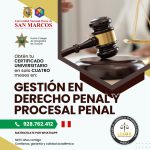 Gestión en derecho penal y proceso penal