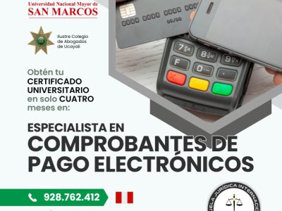 Especialista en Comprobantes de Pago Electrónicos