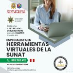 Especialista en Herramientas Virtuales de la SUNAT